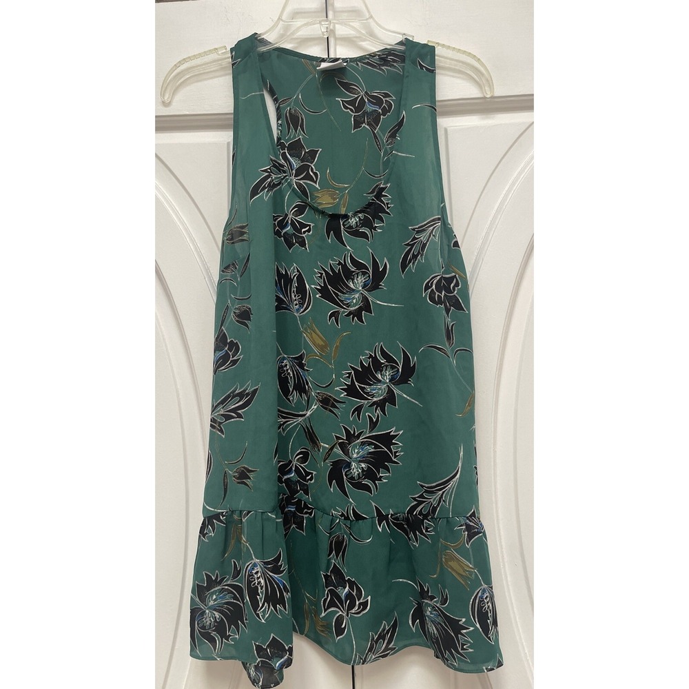 Cabi Women's Size M Sleeveless Dark Green Sleeveless Blouse Career Tank‎